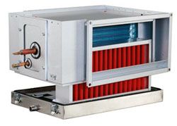 Фреоновый воздухоохладитель Systemair DXRE 40-20-3-2,5 DUCT COOLER